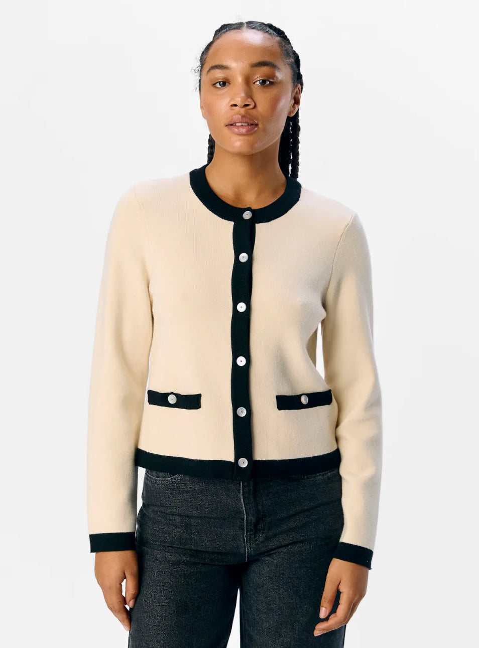 OBJREYNARD L/S KARDIGAN