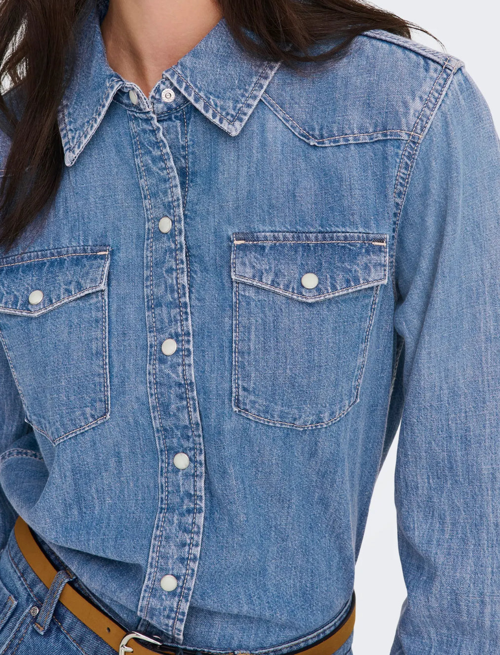 ONLCHARLIZE LS DNM SHIRT