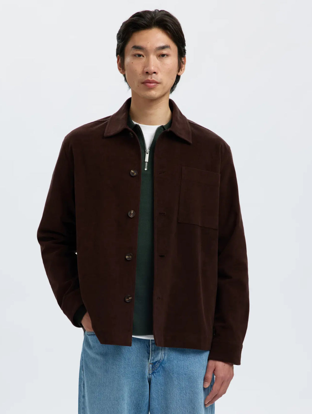 SLHREGDYLAN DUCA OVERSHIRT