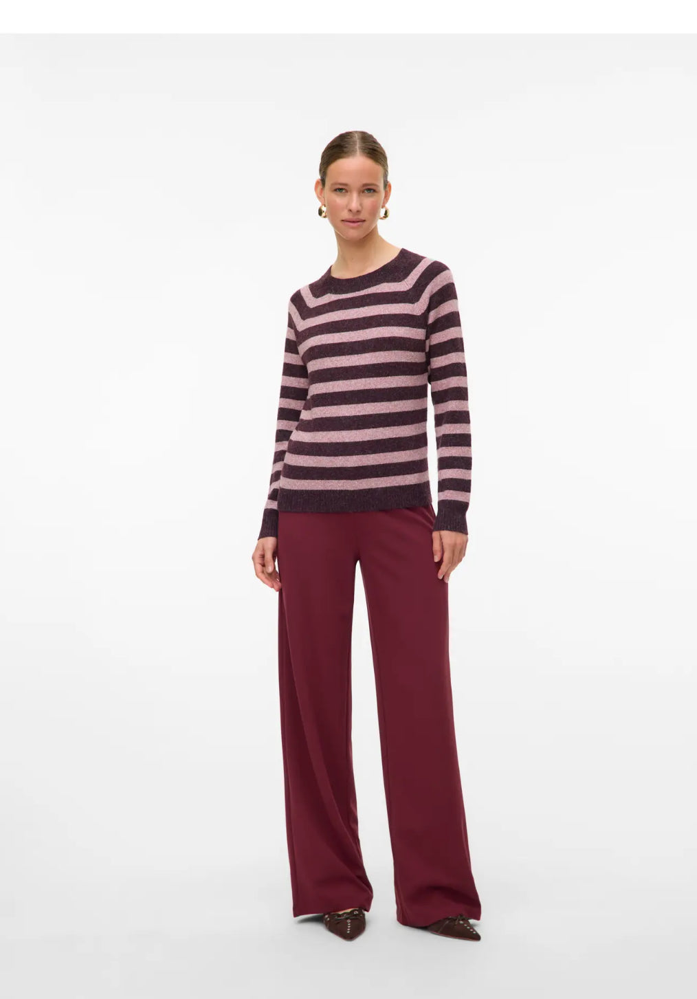 VMDOFFY LS O-NECK BLOUSE