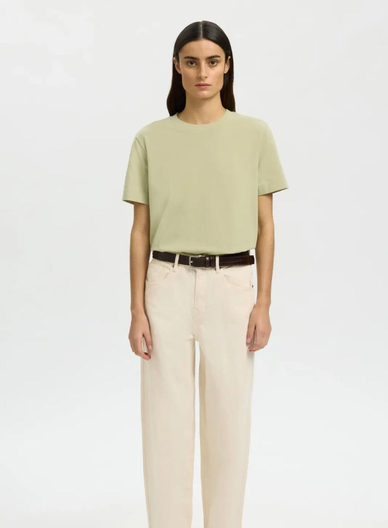 SLFESSENTIAL BOXY TEE