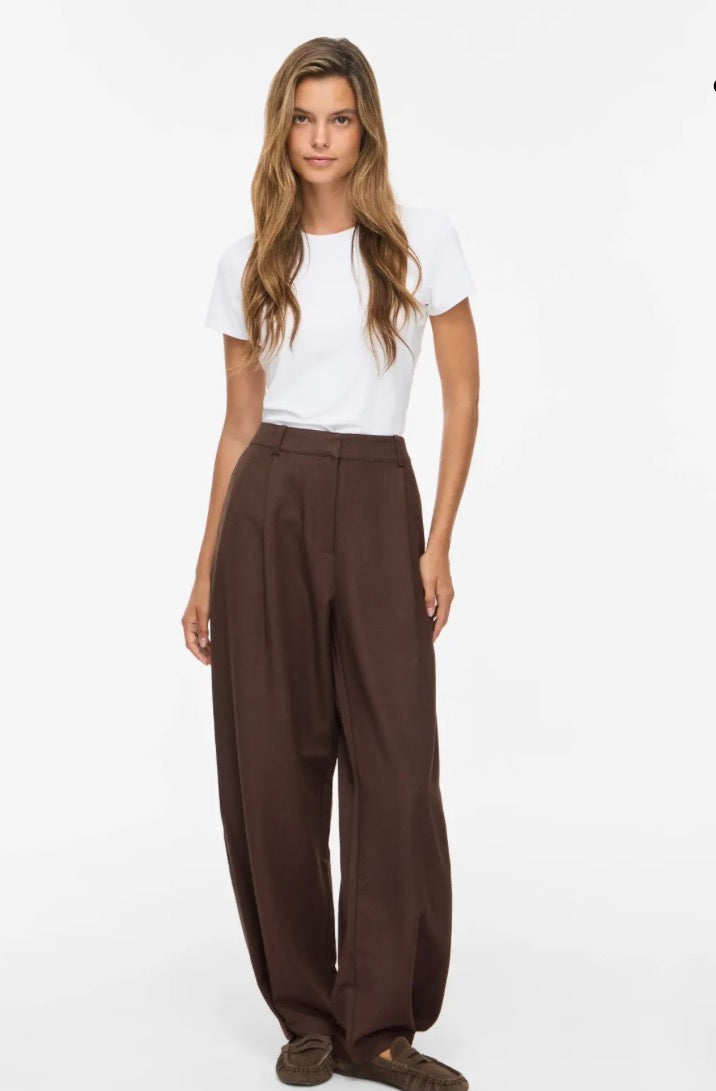 VILEORA HW BARREL ANKLE PANTS