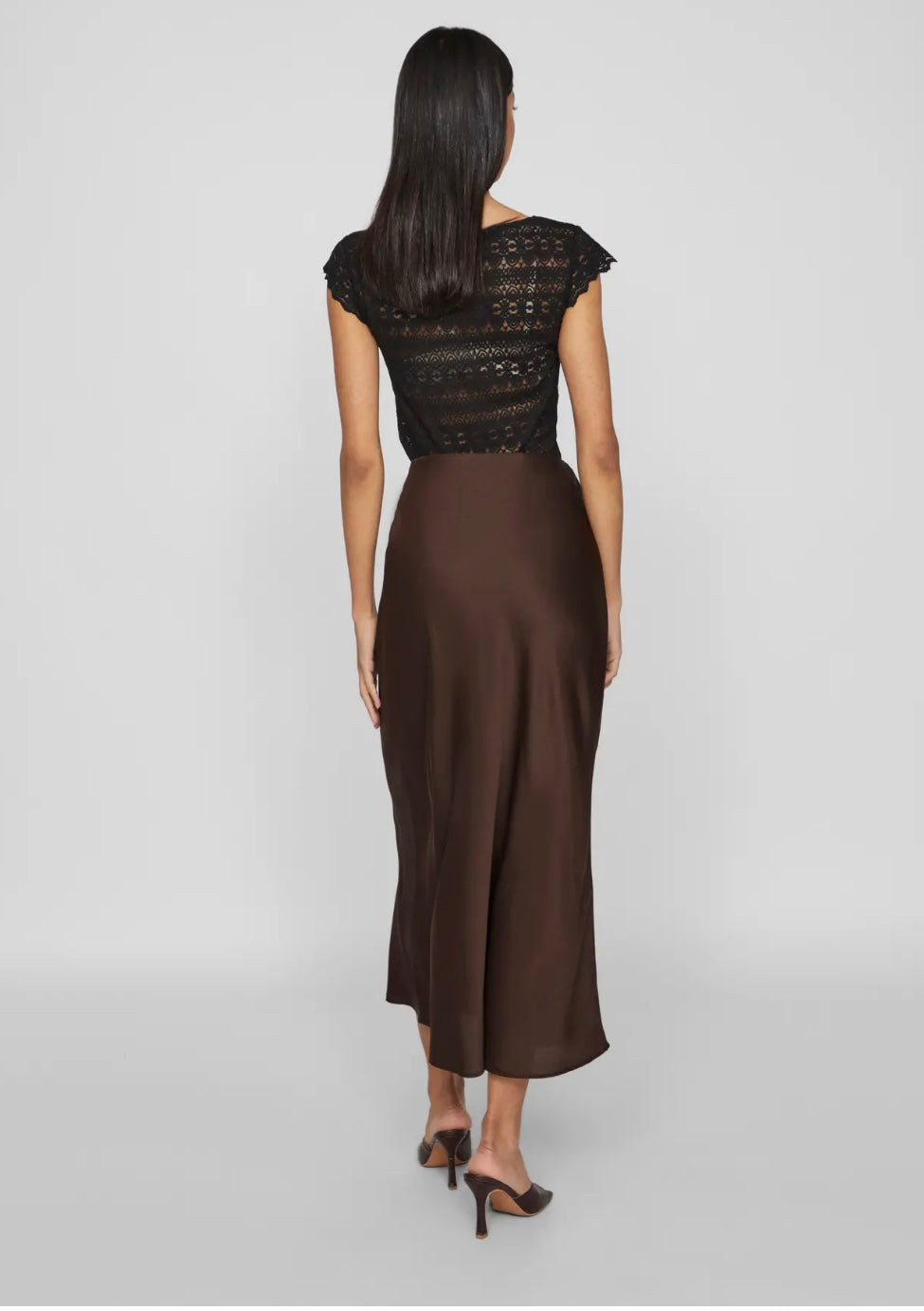 VIELLETTE HW MIDI SKIRT