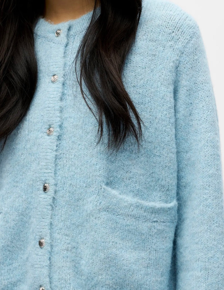 OBJSAGGIA RE L/S KNIT CARDIGAN