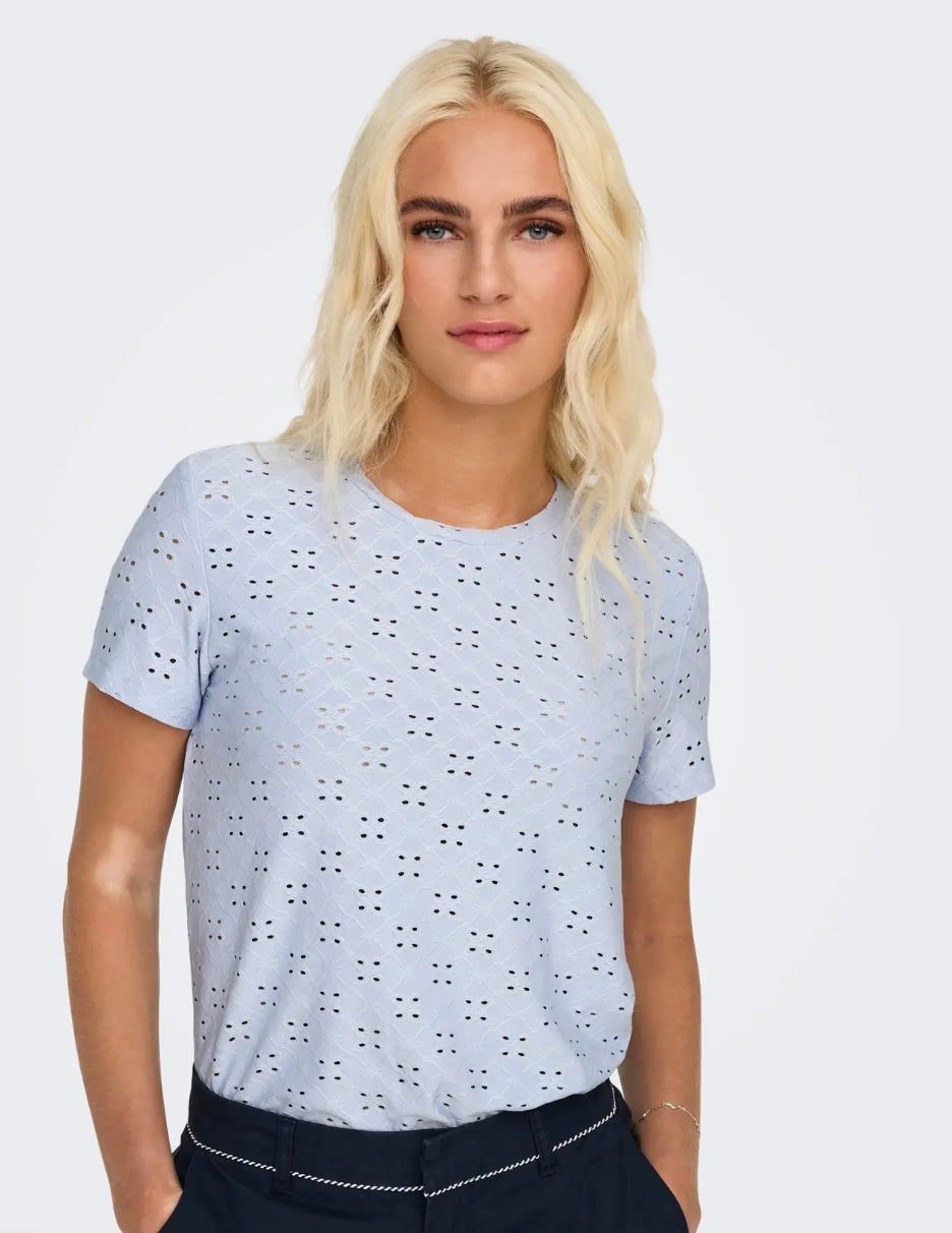 JDYCATHINKA S/S TAG TOP