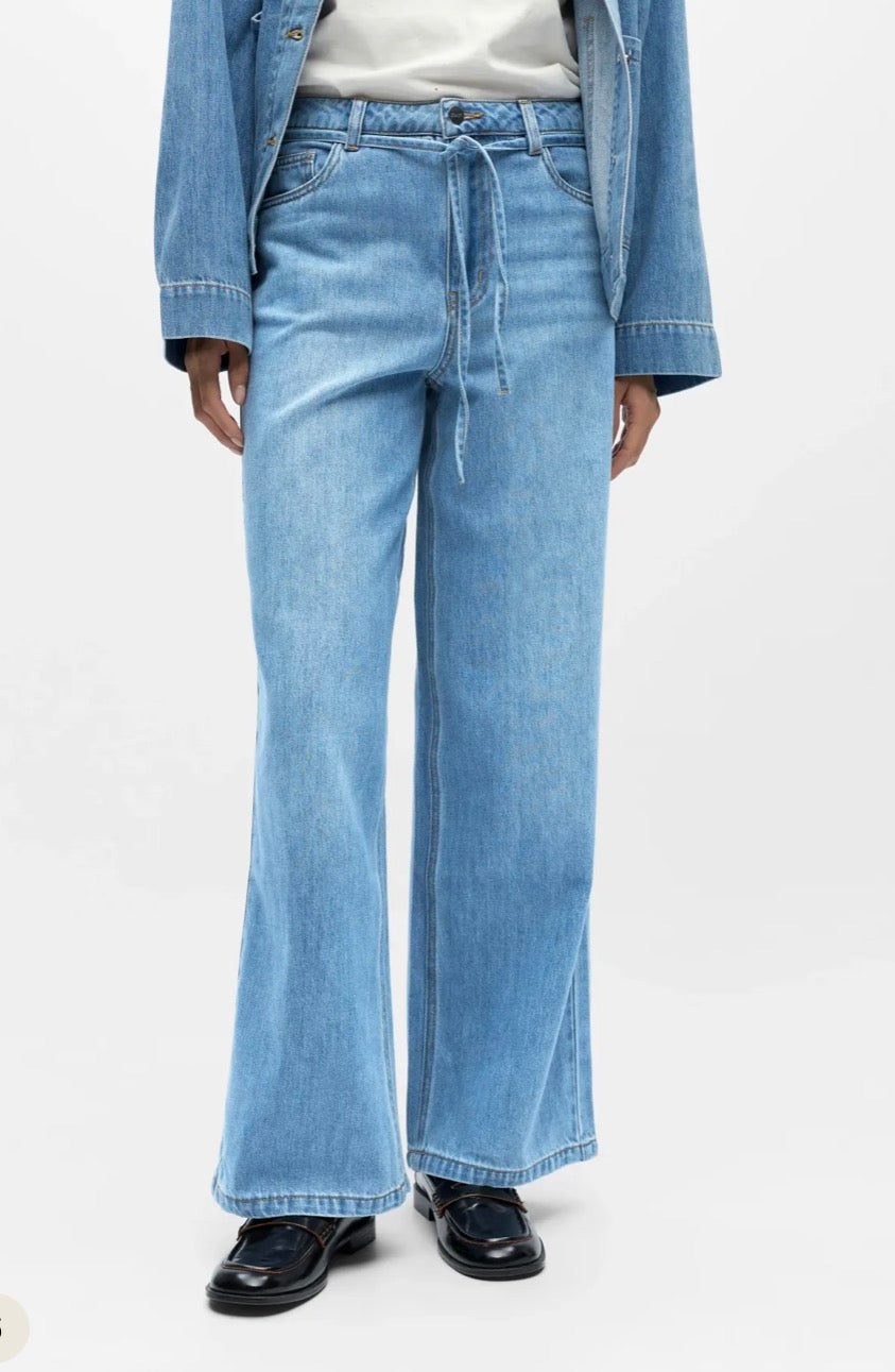 OBJROSIE MW WIDE JEANS