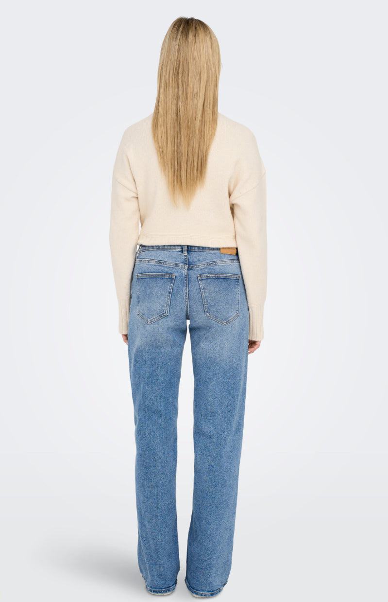 ONLJUICY LW WIDE LEG DNM REA365