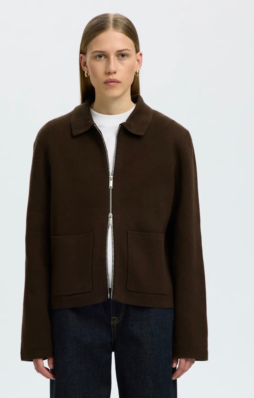 SLWMIKA LS KNIT CARDIGAN
