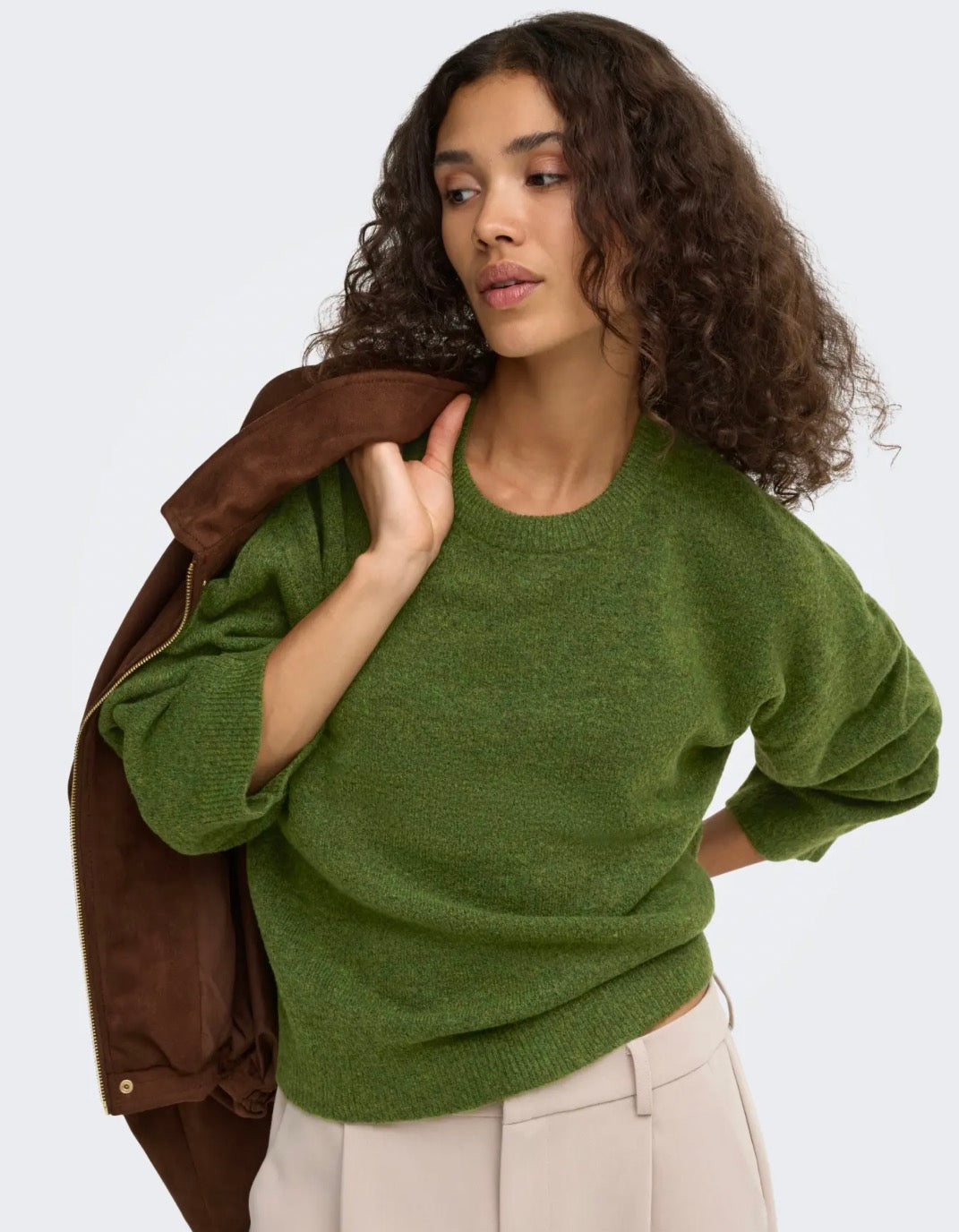 ONLSIMONI L/S O-NECK PULLOVER KNT