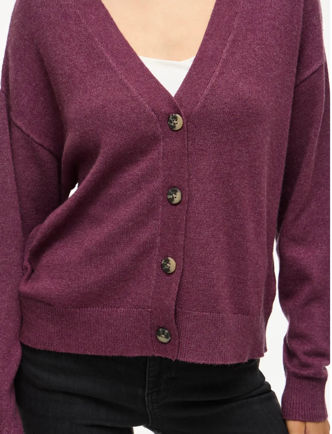 VIRIL V-NECK KNIT CARDIGAN