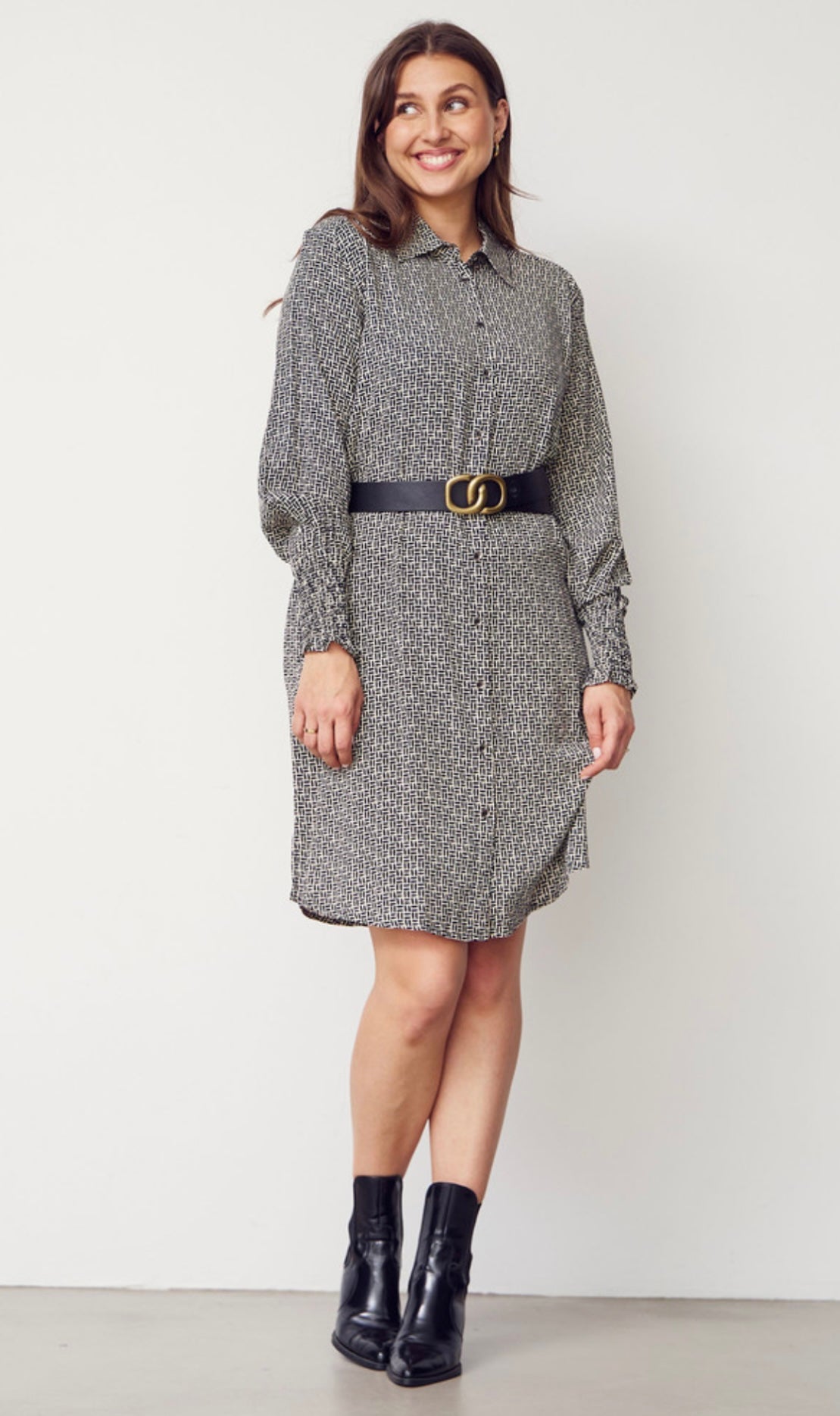 Asta Printed Dress
