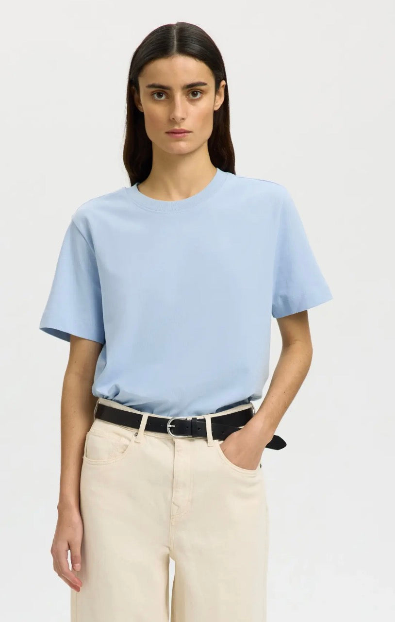 SLFESSENTIAL BOXY TEE