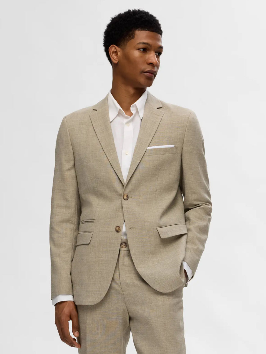 SLHSLIM-OASIS LINEN BLZ