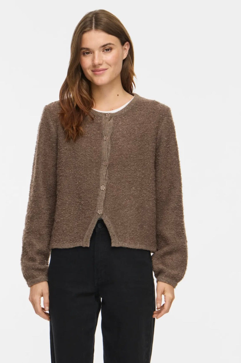 VIPIGGA O-NECK KNIT JACKET