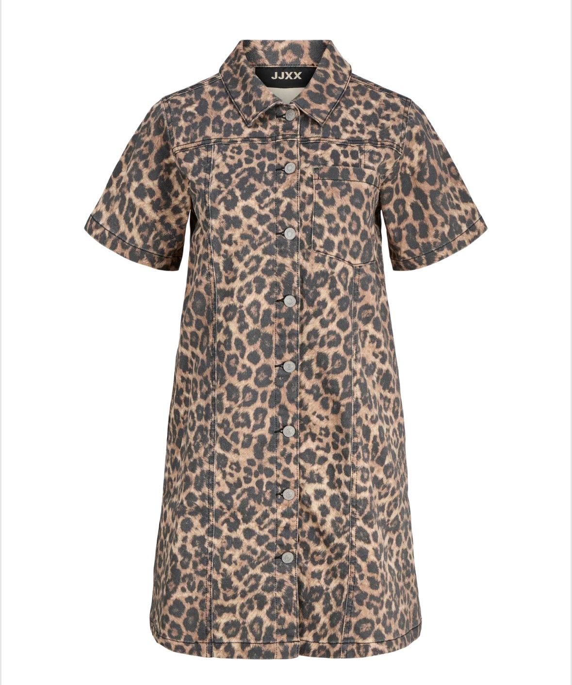 JXSARAH A-SHAPE DRESS LEO