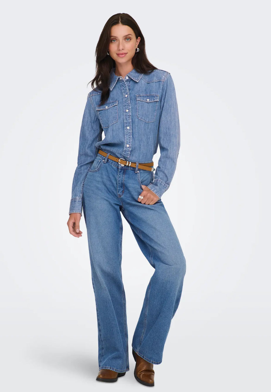 ONLCHARLIZE LS DNM SHIRT