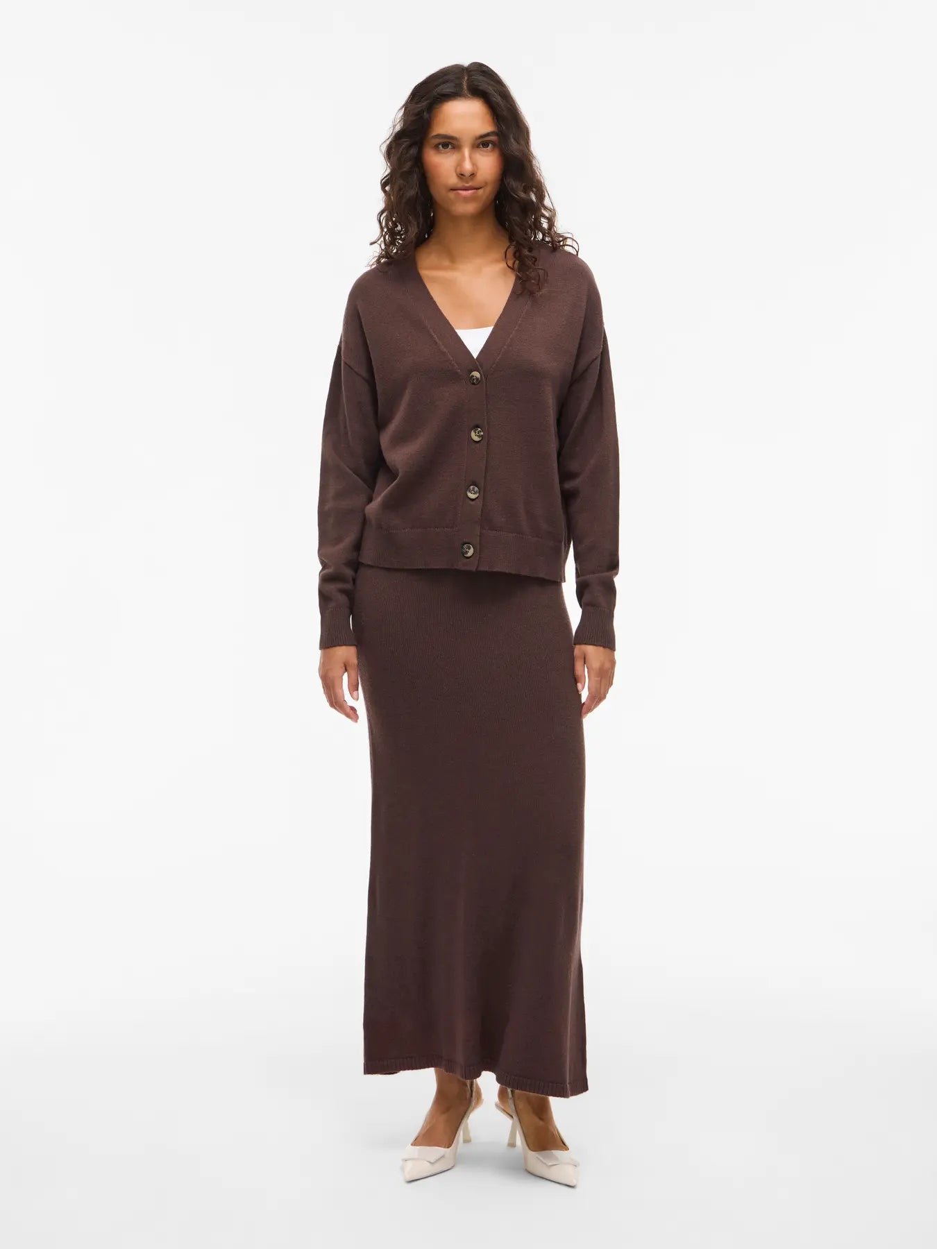 VIRIL V-NECK KNIT CARDIGAN