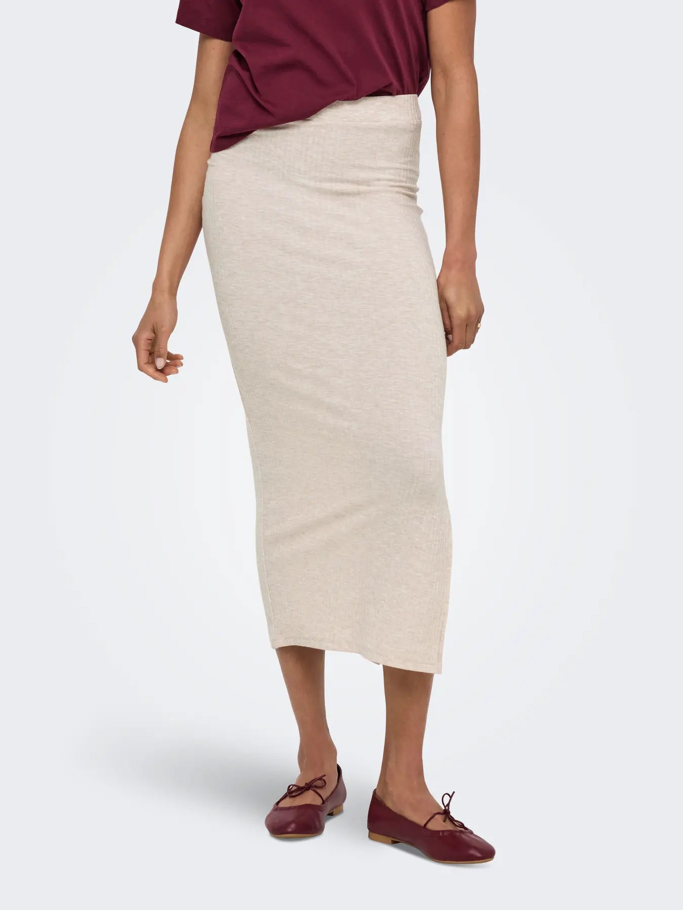 ONLEMMA LONG SLIT SKIRT JRS