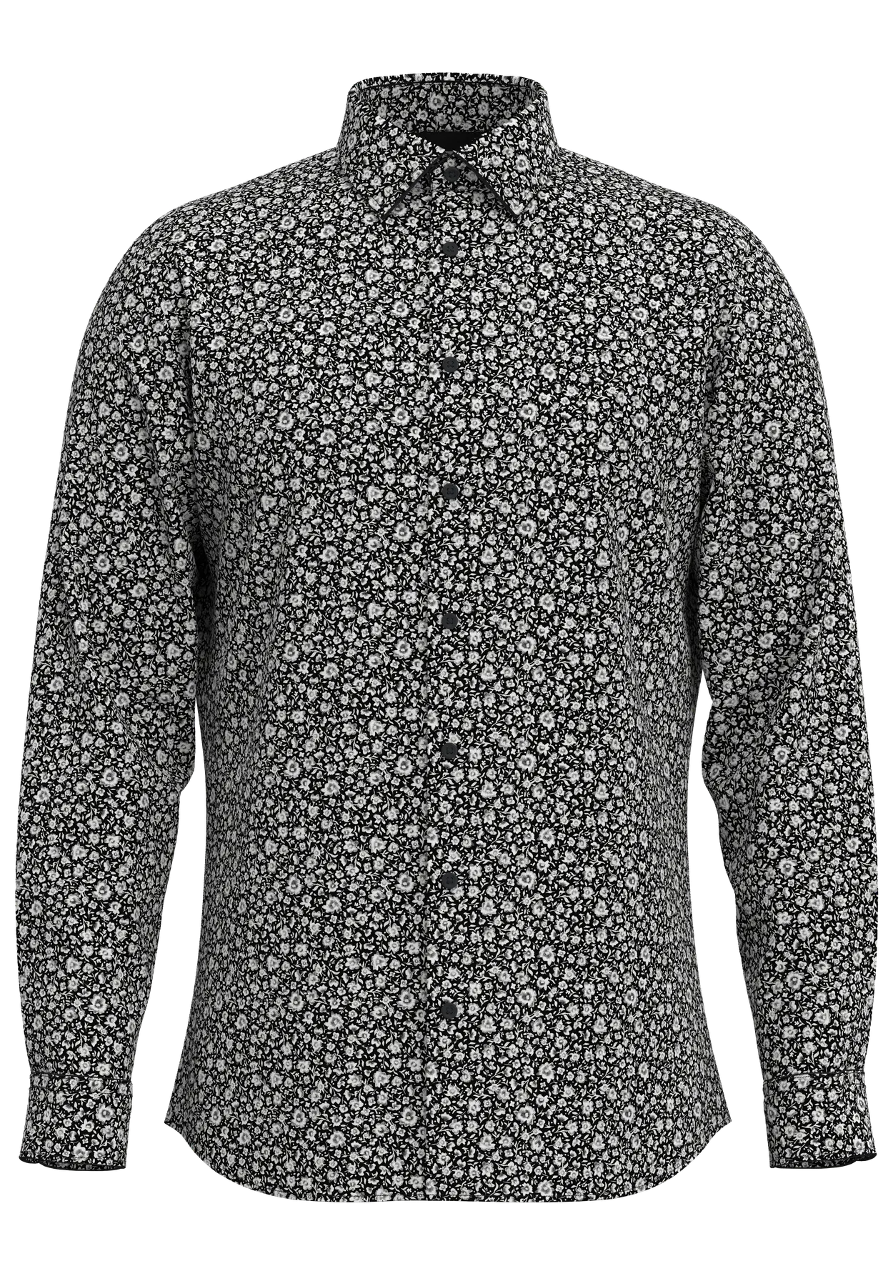 SLHSLIMPERFORMANCE AOP SHIRT