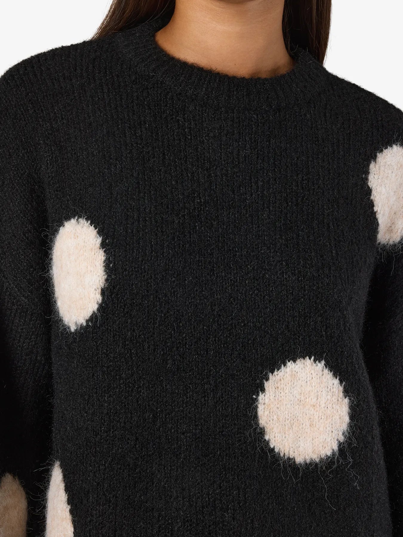NMSUTTON L/S POLKA DOT OVERSIZE