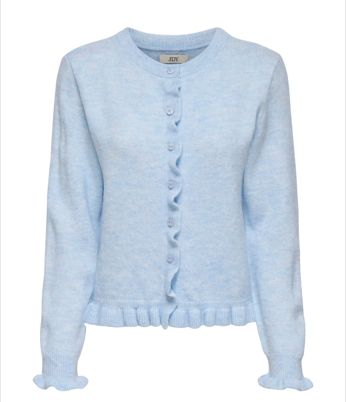 JDYLETTY L/S ON FRILL CARDIGAN KNT