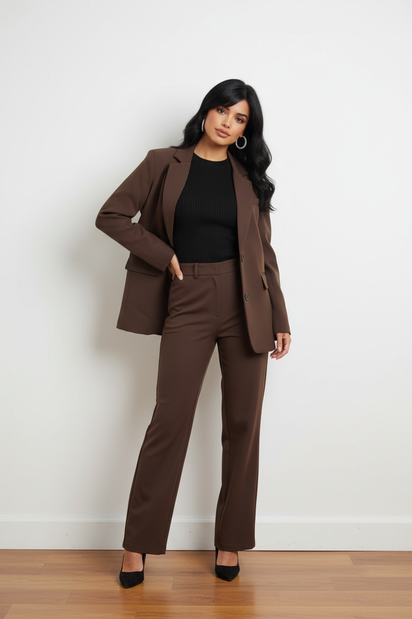 PCKAMIL LS LOOSE BLAZER NOOS