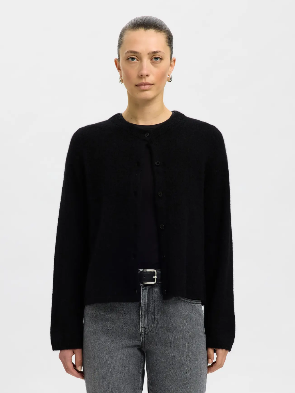 SLFLULU NEW LS KNIT CARDIGAN