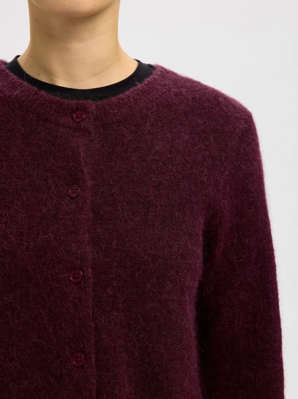 SLFLULU NEW LS KNIT CARDIGAN