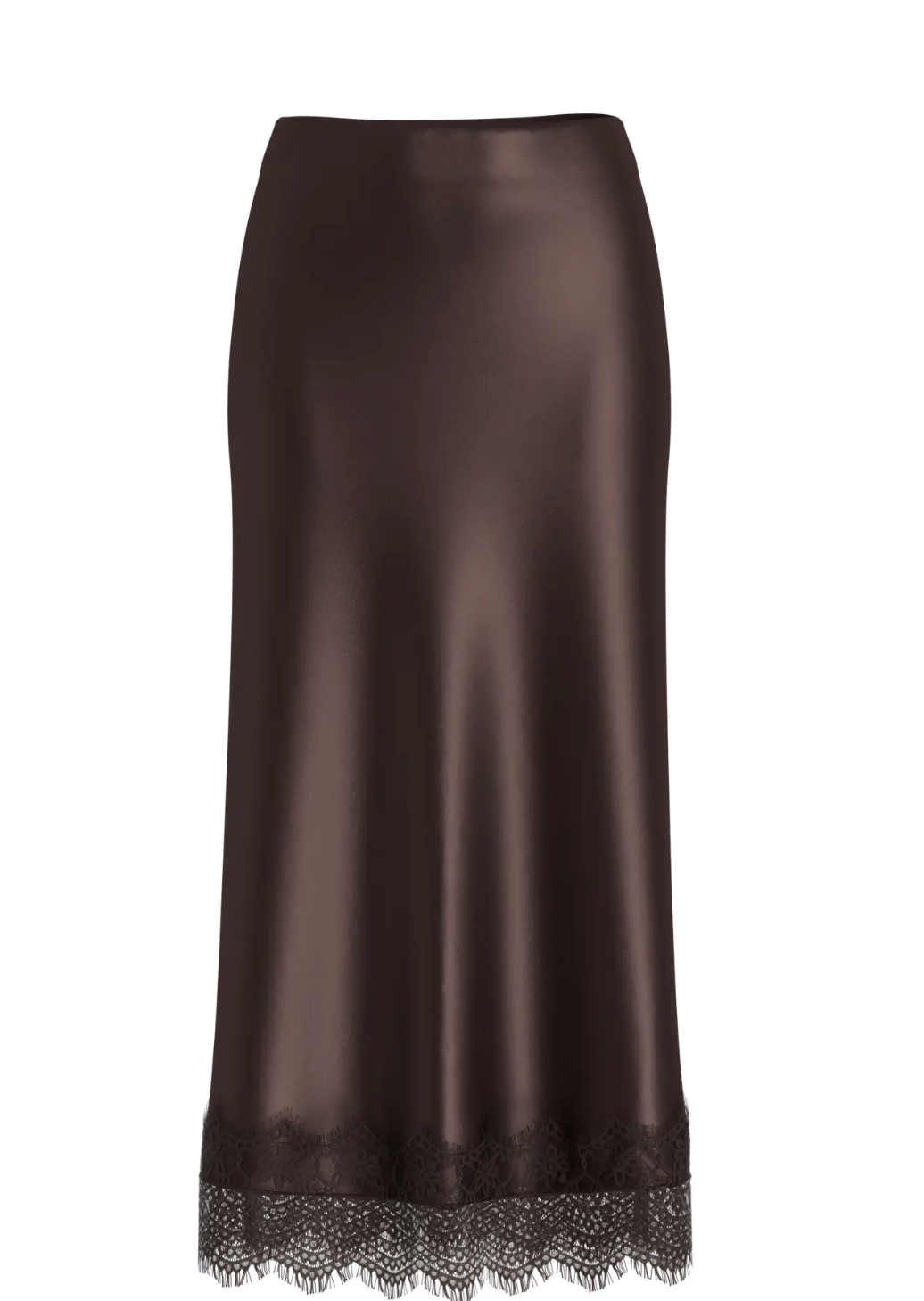 VIELLETTE HW ANKLE LACE SKIRT