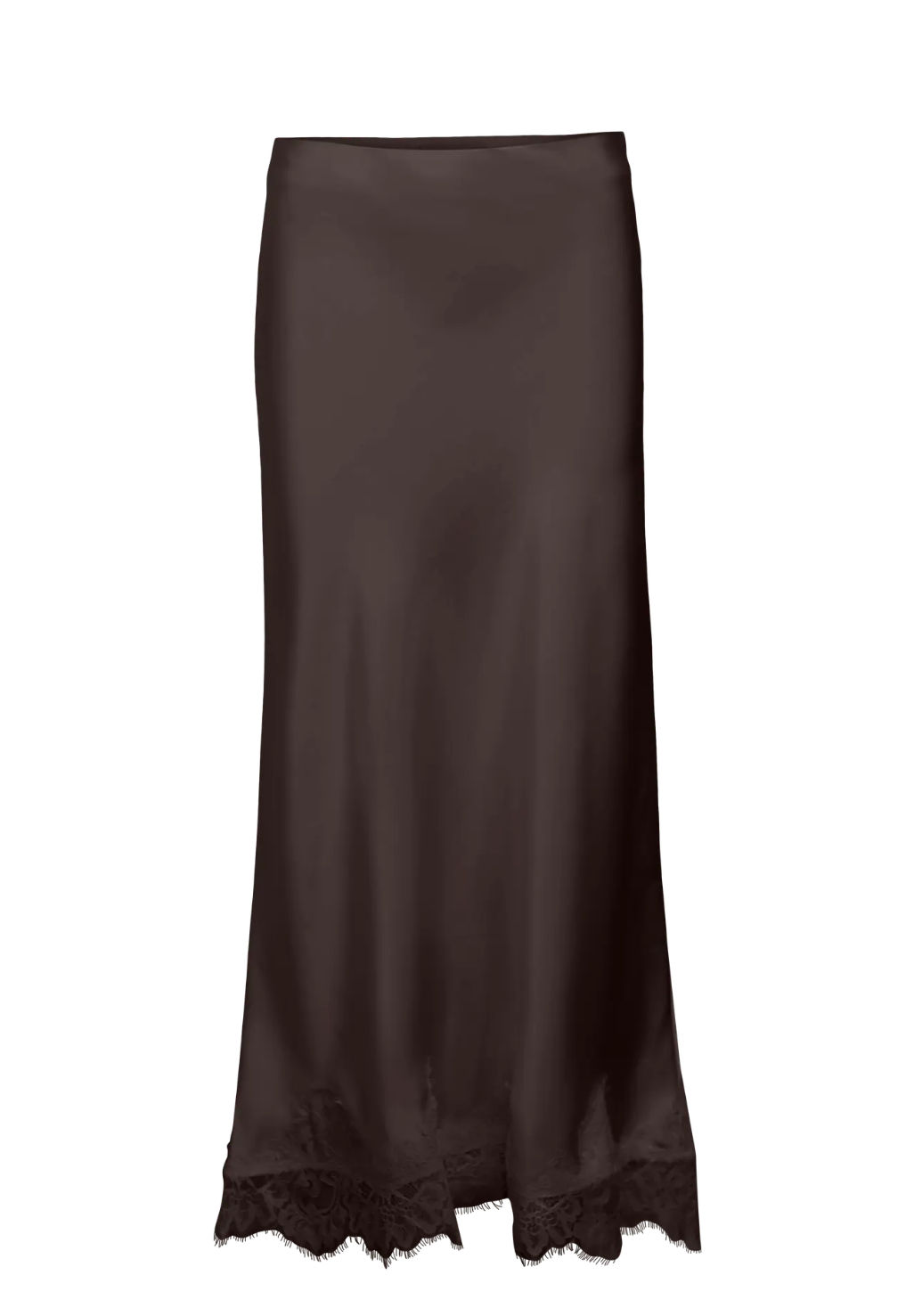 OBJNALINE MW LONG LACE SKIRT