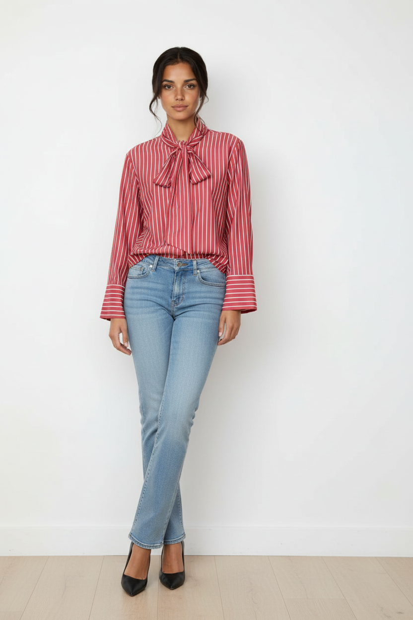 VMISLUNN L/S BOW SHI