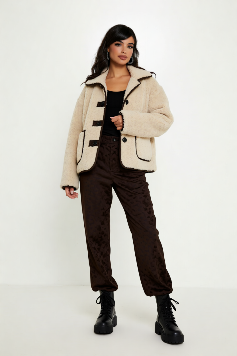 JDYNOELLA LIFE TEDDY JACKET