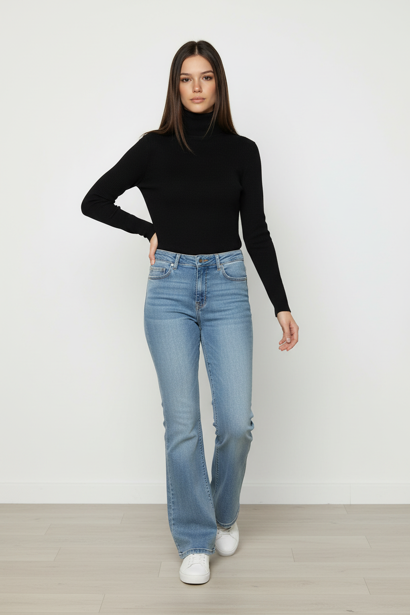 VMFLASH MR FLARED JEANS LI371