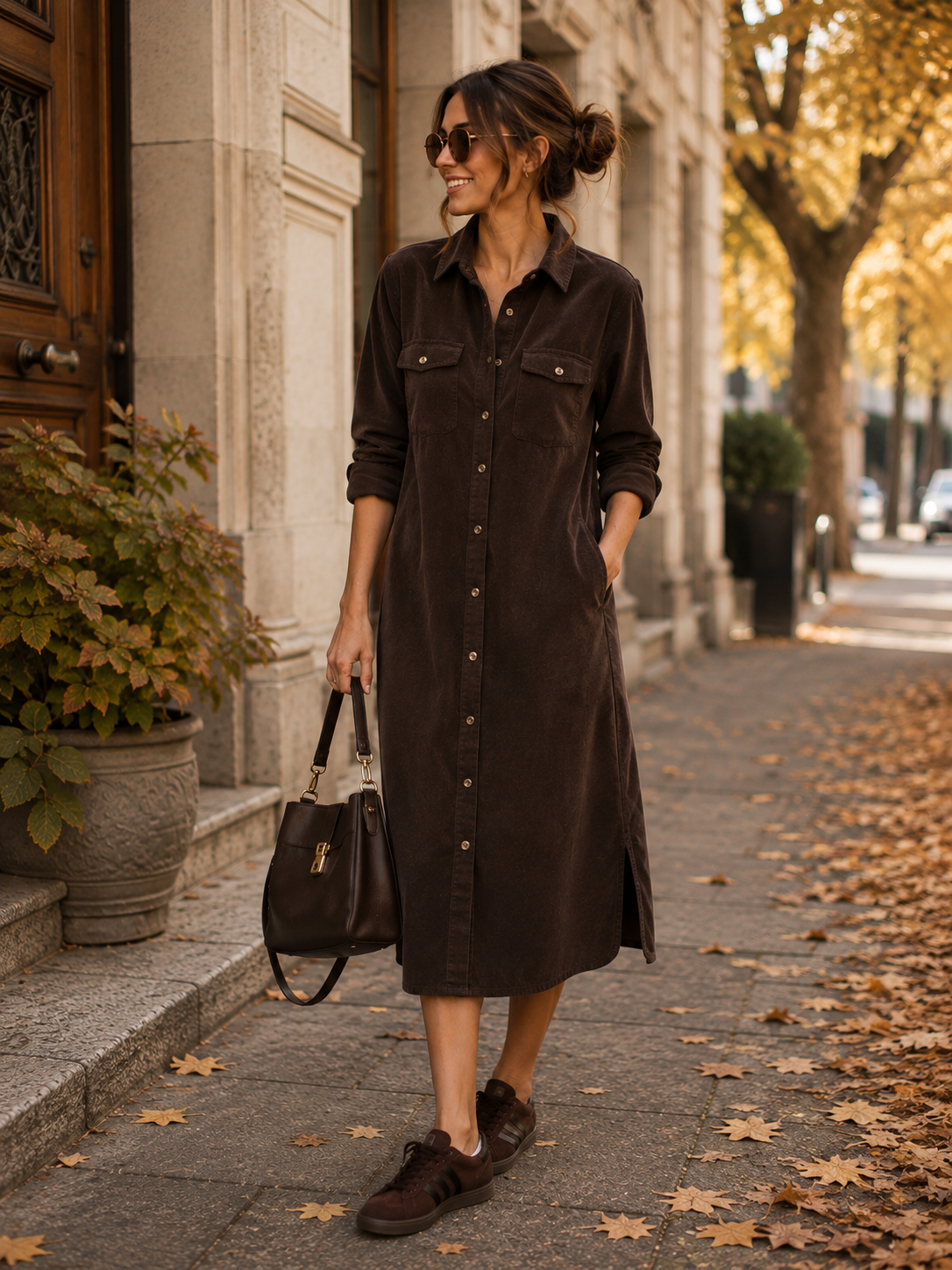 Corinne Manchester shirtdress