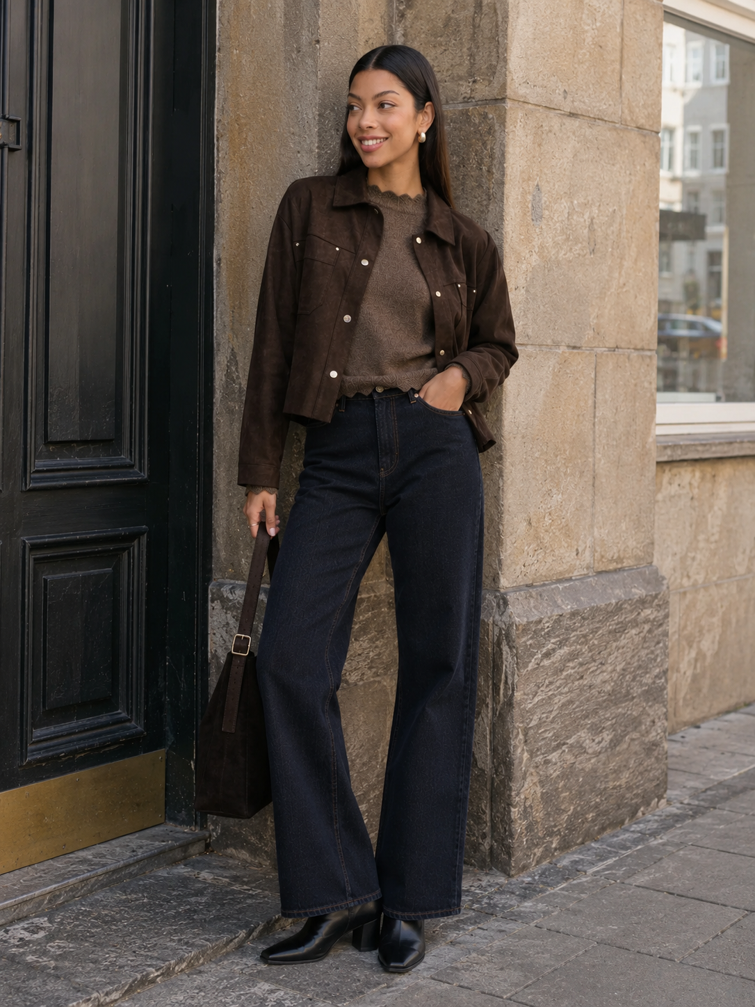 JDYJULLE FAKE SUEDE SHIRT