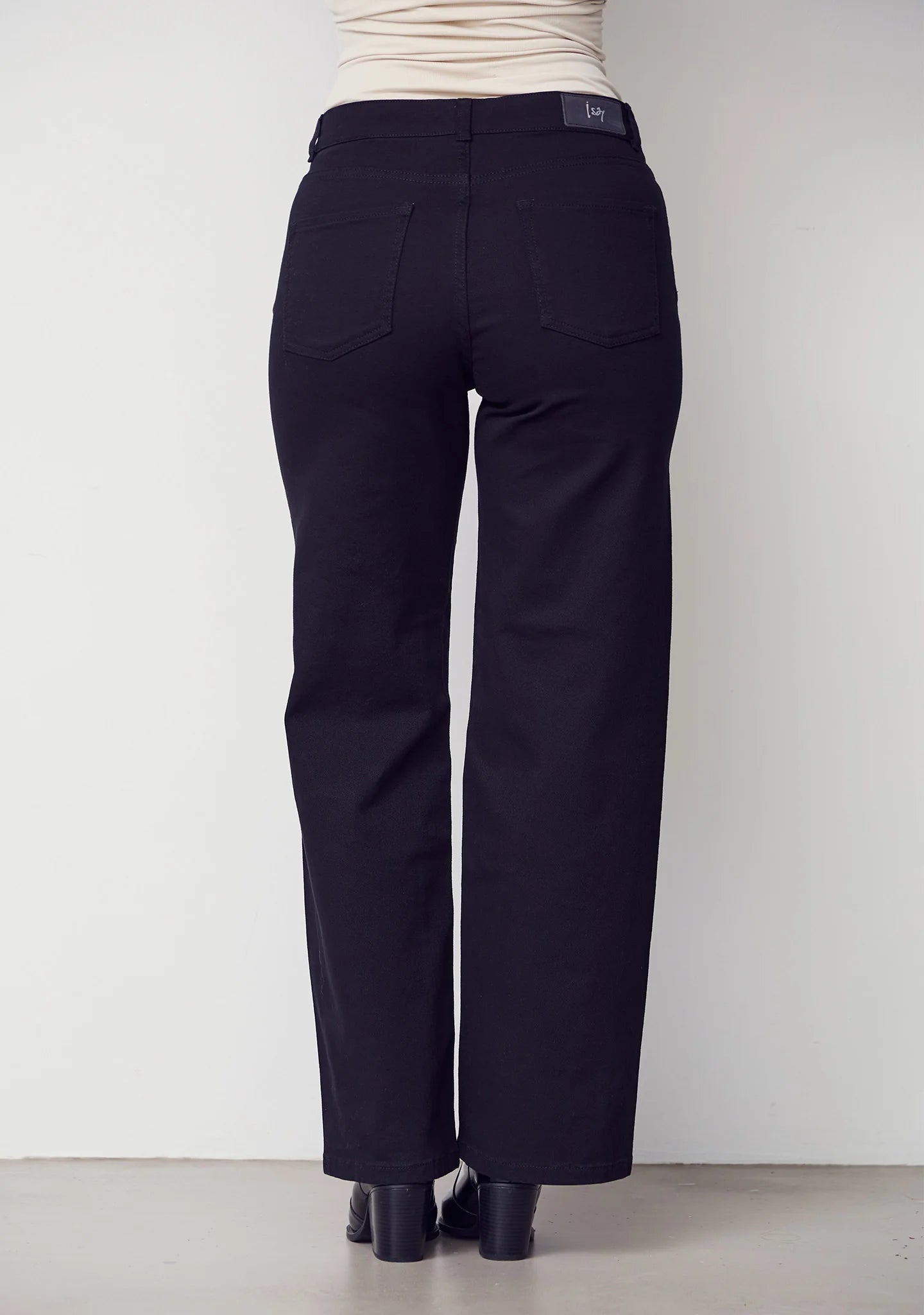Como Twill Wide Pant - Black