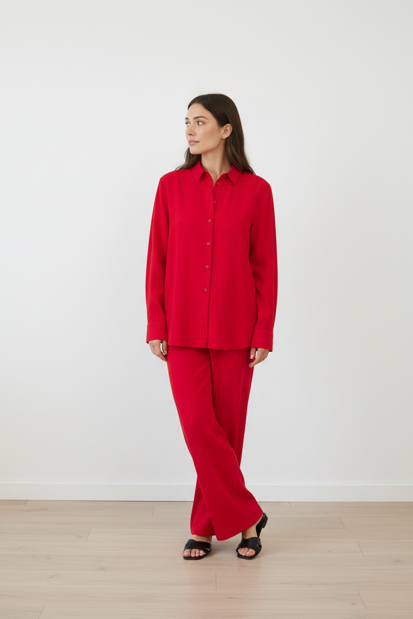 JDYSAY L/S LINEN LOOSE SHIRT