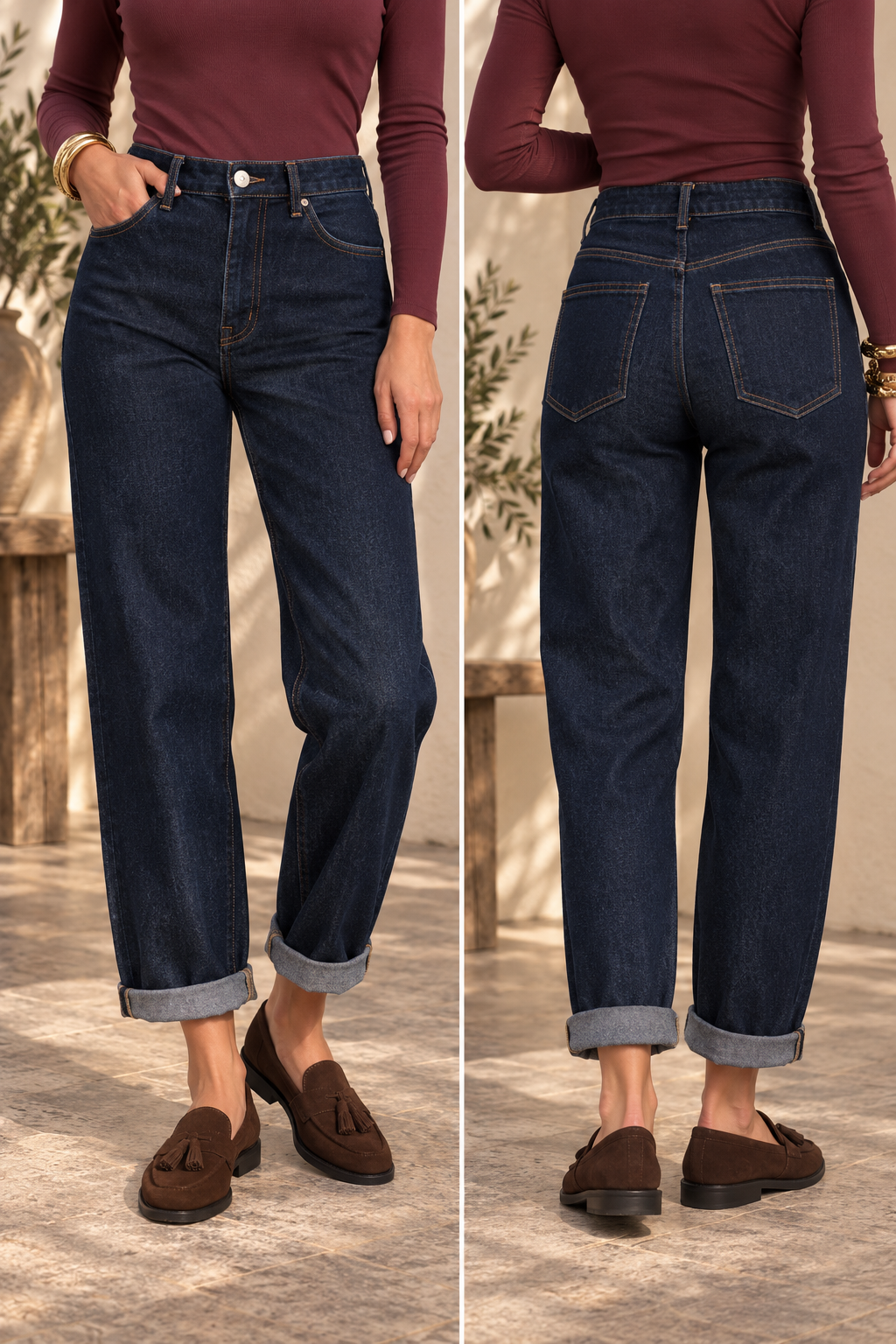 Caramelle Barrel Jeans