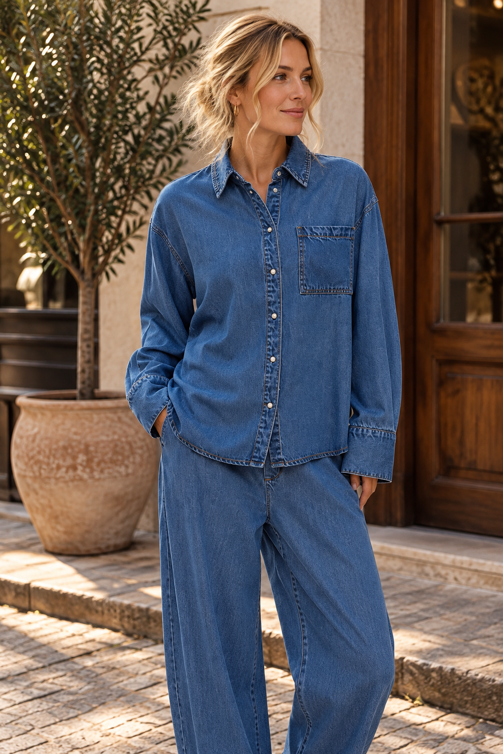 OBJFRAME ZILA L/S RE SHIRT