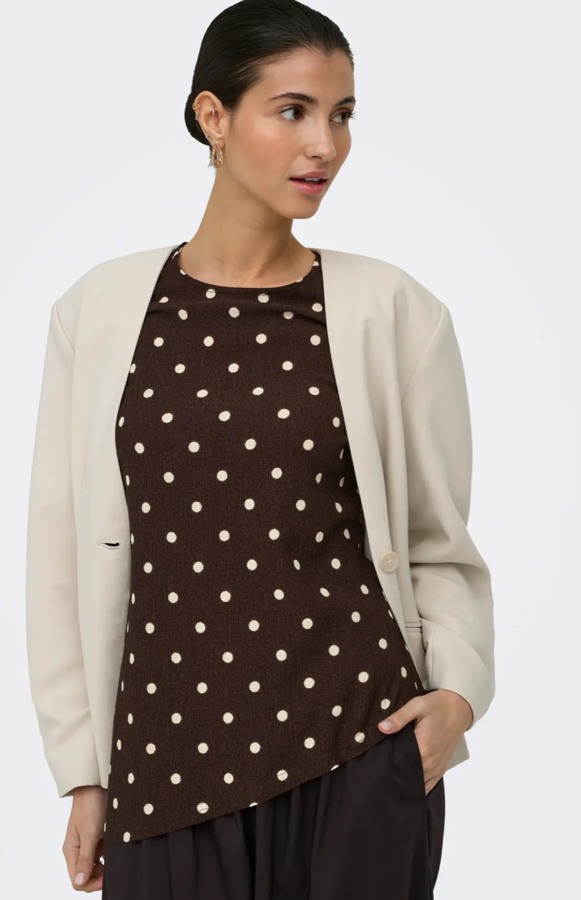 JDYDEBBIE ASYMETRISK TOP