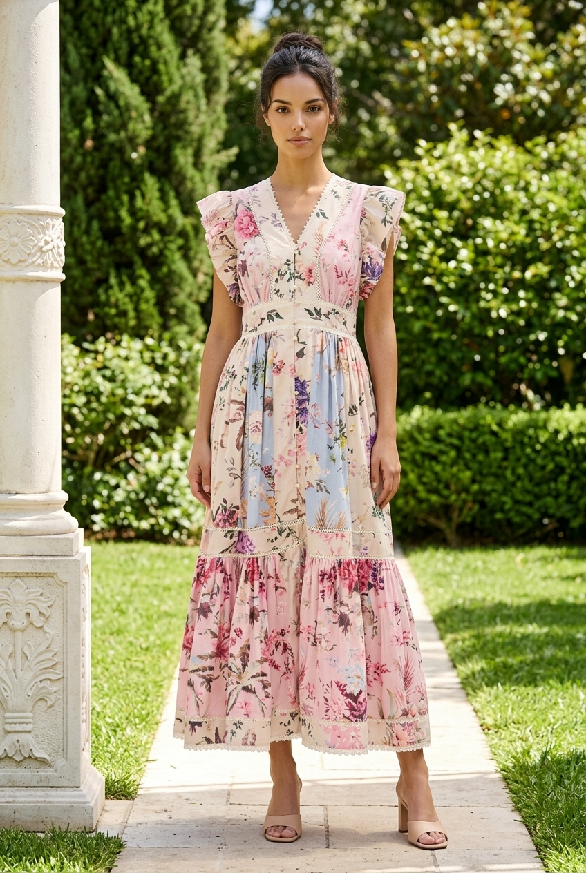 YASMESSA CS LONG DRESS