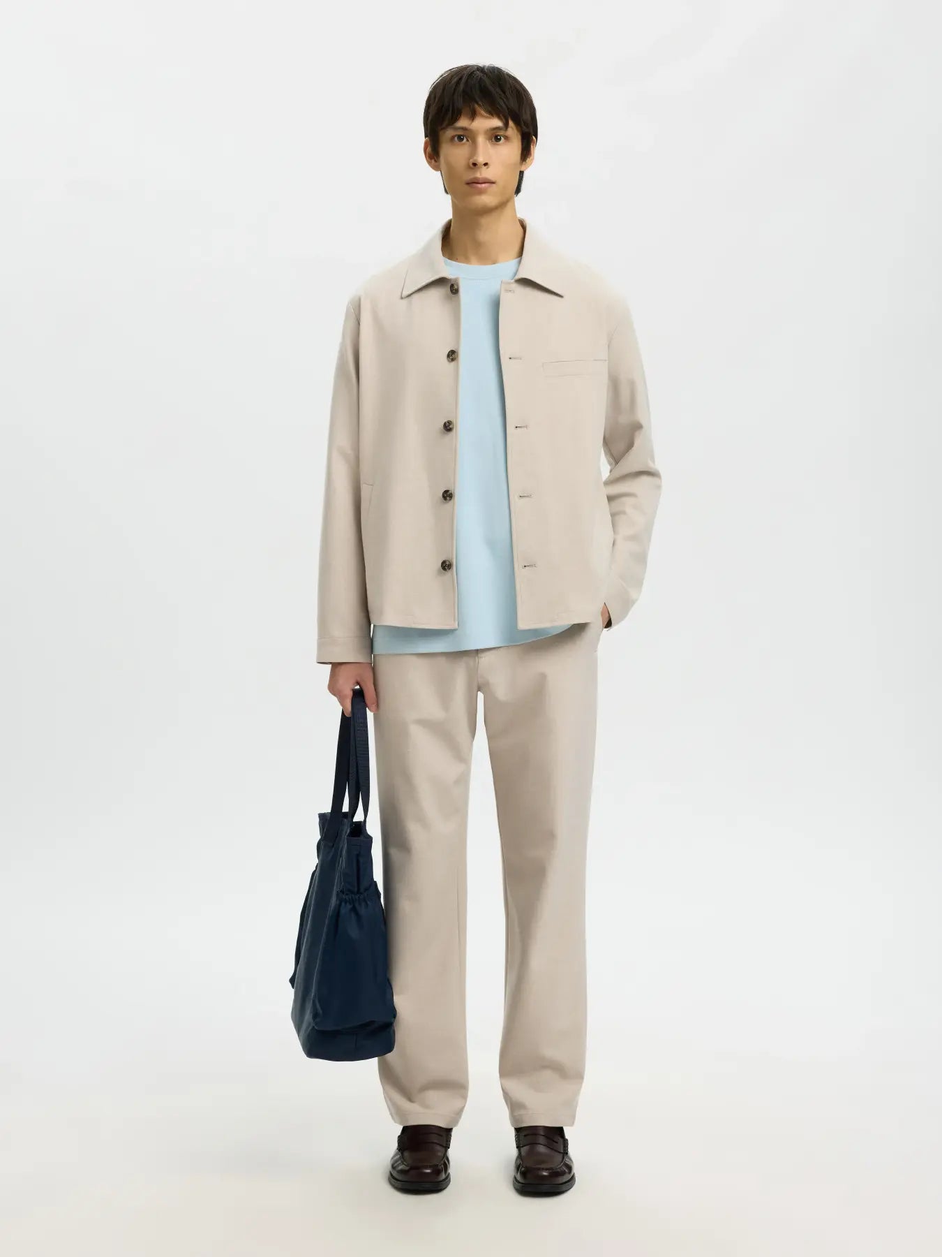 SLM196-STRAIGHT ROBERT STRING PANT