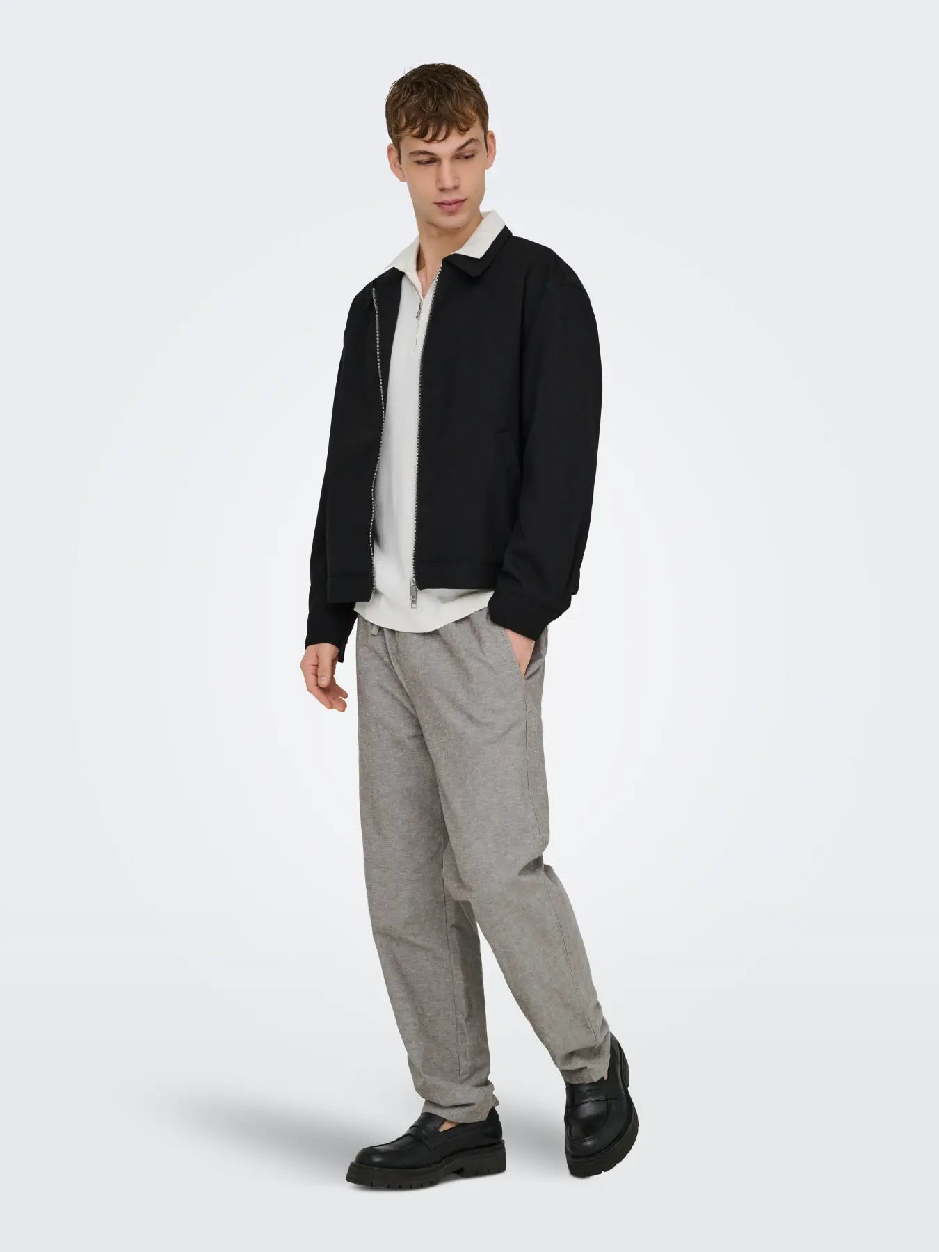 ONSSINUS LOOSE 0007 COT LIN PANT