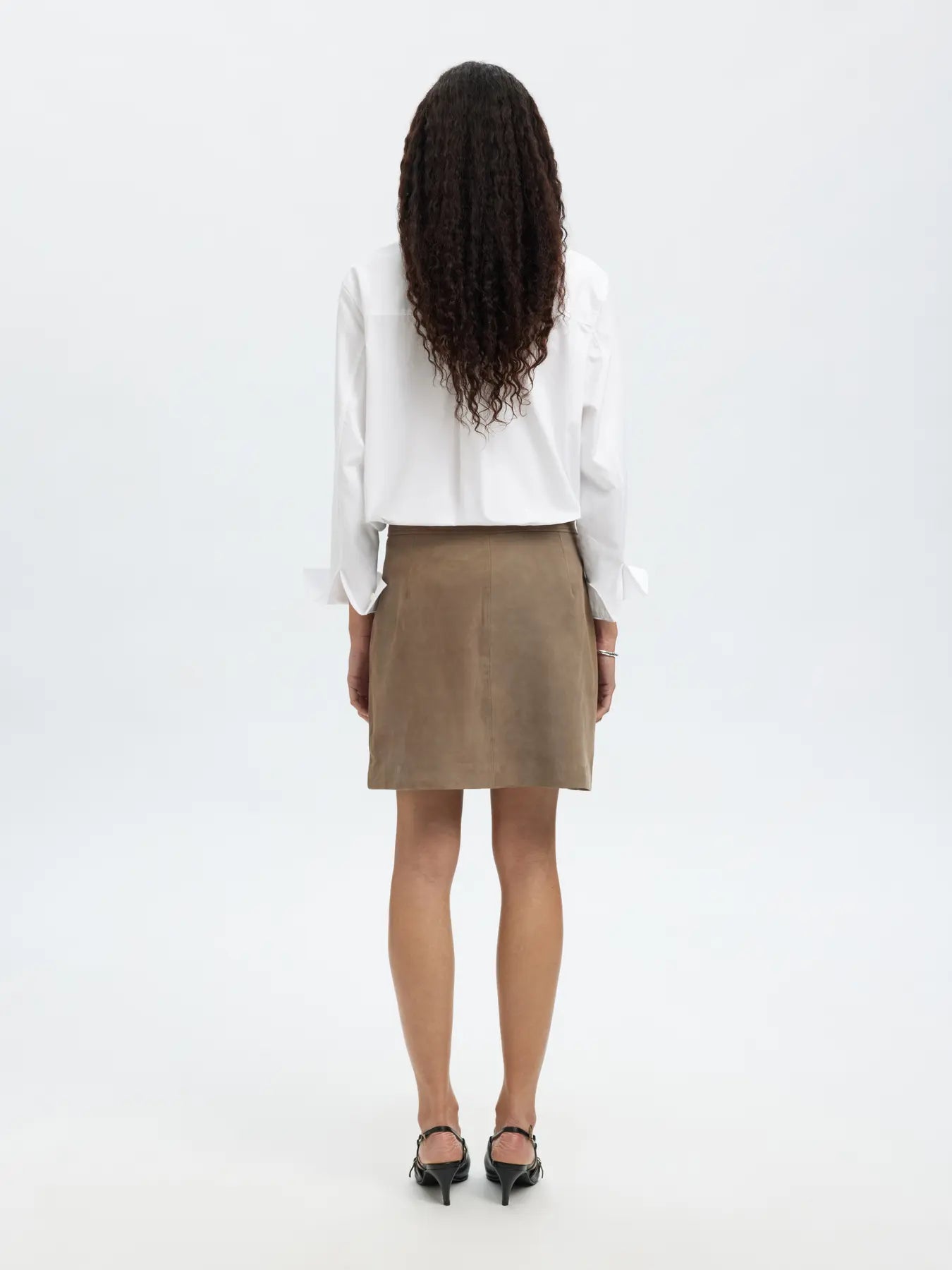 slfkaya suede skirt