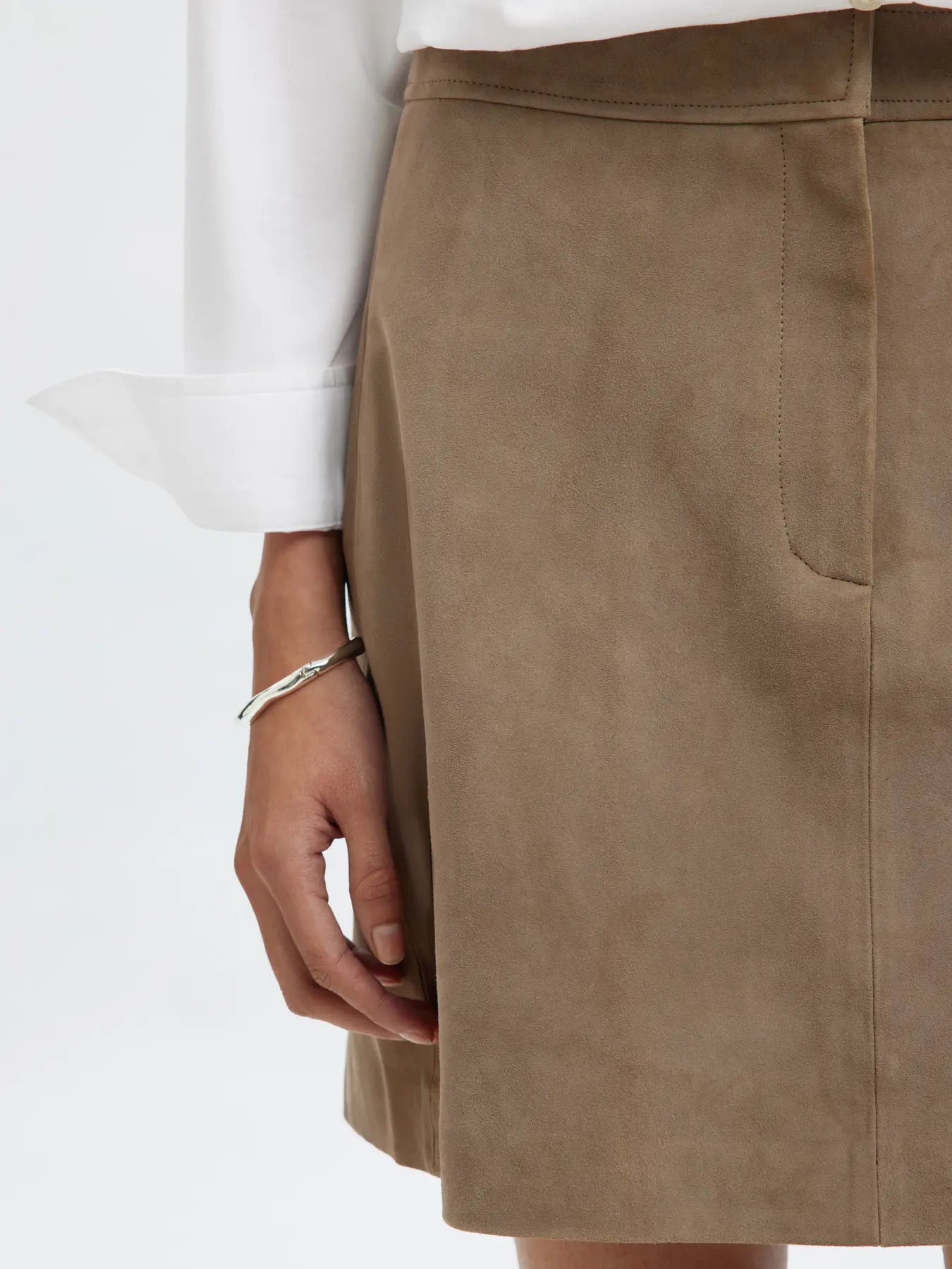 slfkaya suede skirt