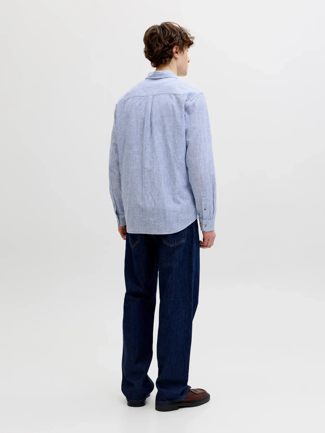 JJESUMMER LINEN BLEND SHIRT L/S