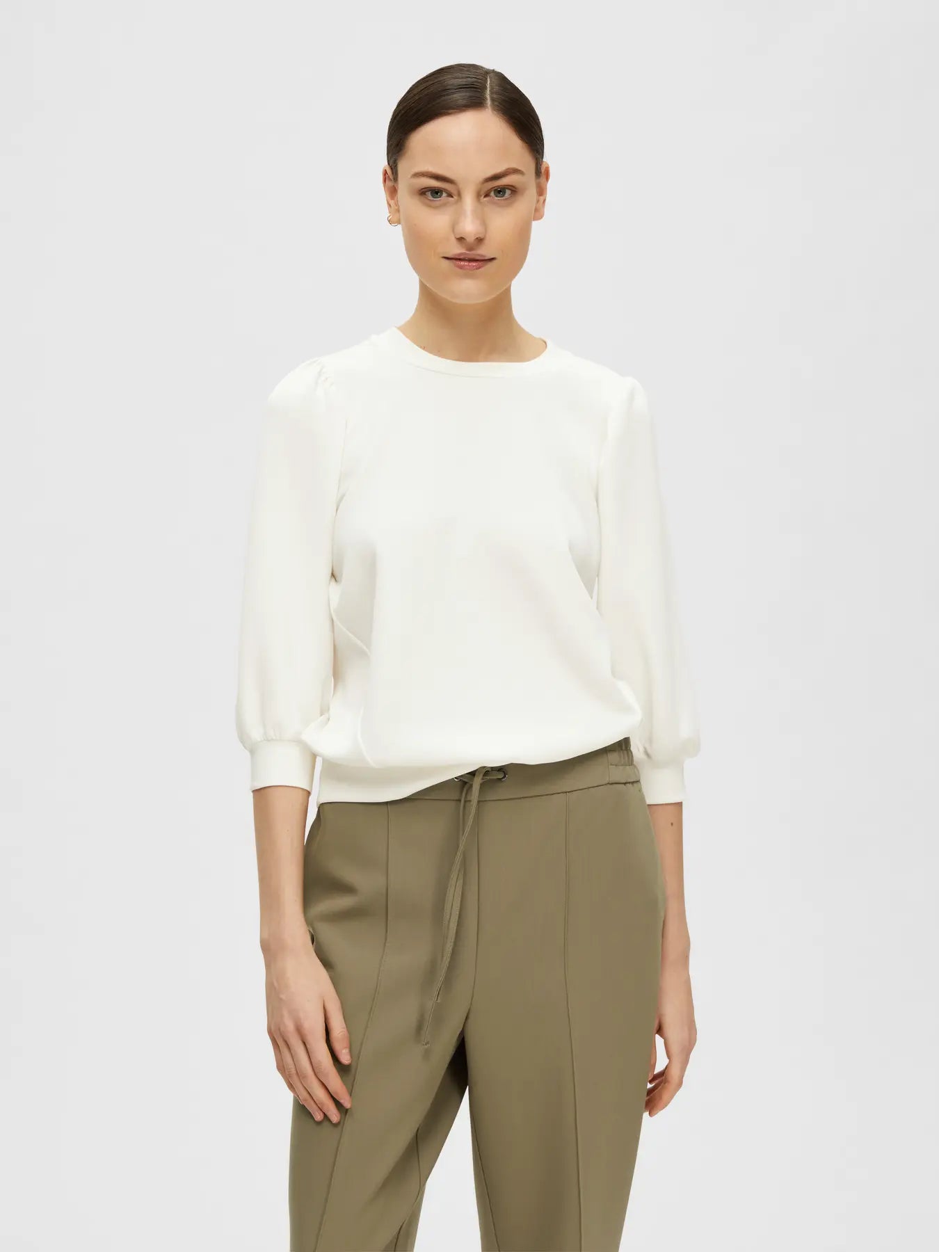 SLFTENNY 3/4 SWEAT TOP