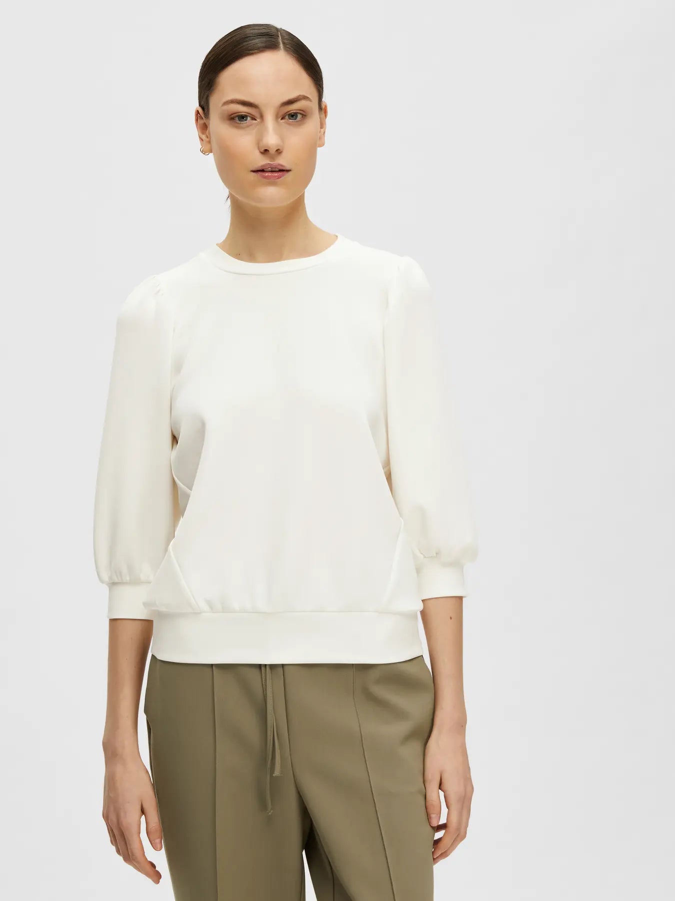 SLFTENNY 3/4 SWEAT TOP