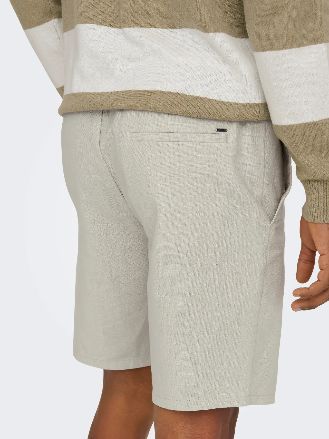 ONSLINUS 0007 COT LIN SHORTS