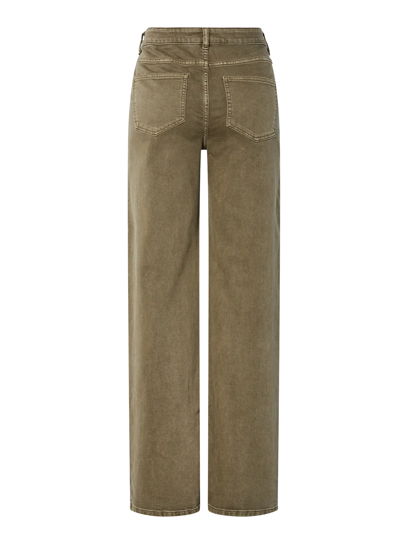 PCSILKE MW WIDE COLORED JEANS